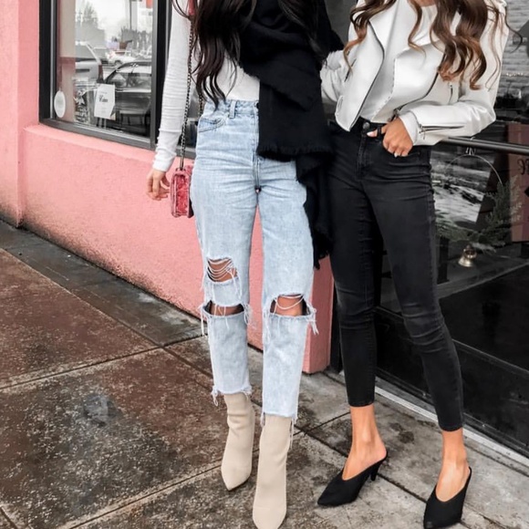 ASOS Denim - Asos High Waist Mom Jeans